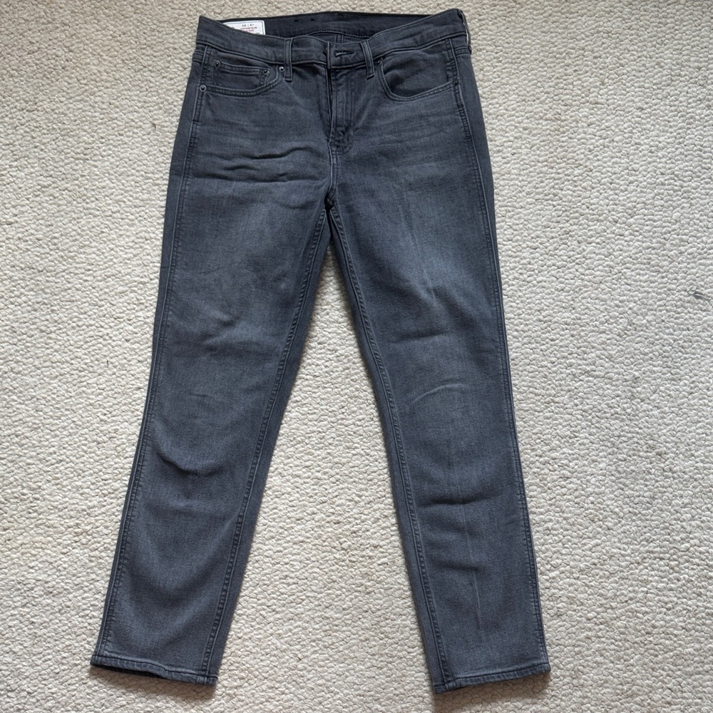 GAP Girlfriend Mid rise Women's Gray Slim Jeans